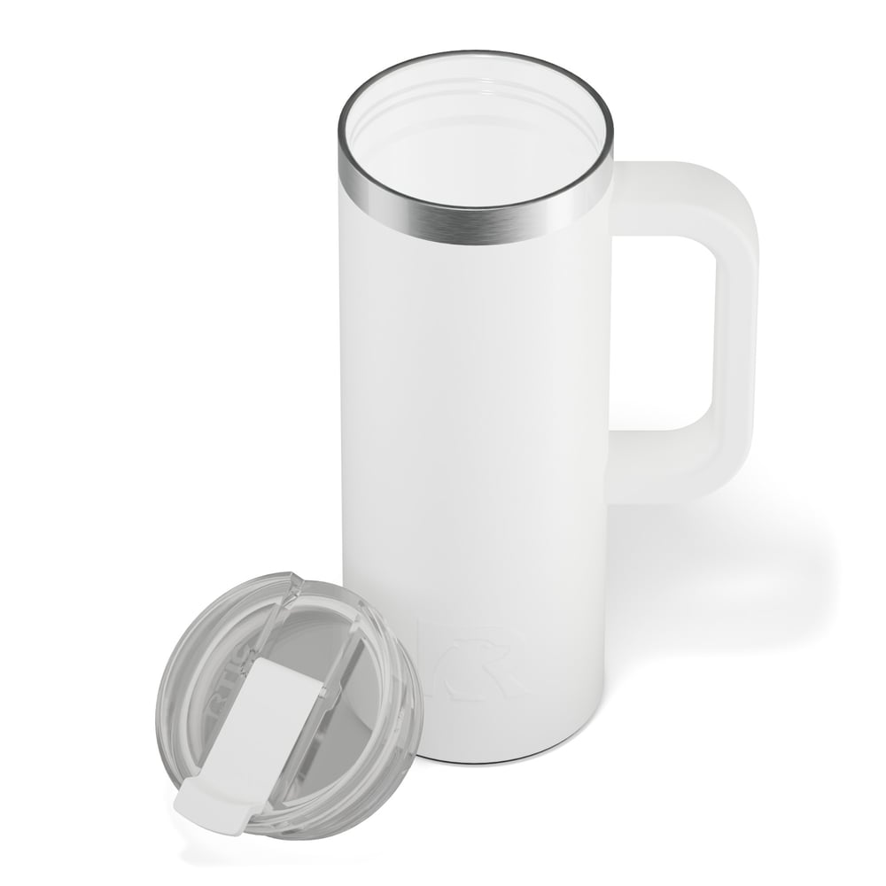 Road Trip Travel Mug White | Rtic Drinkware|Clearance
