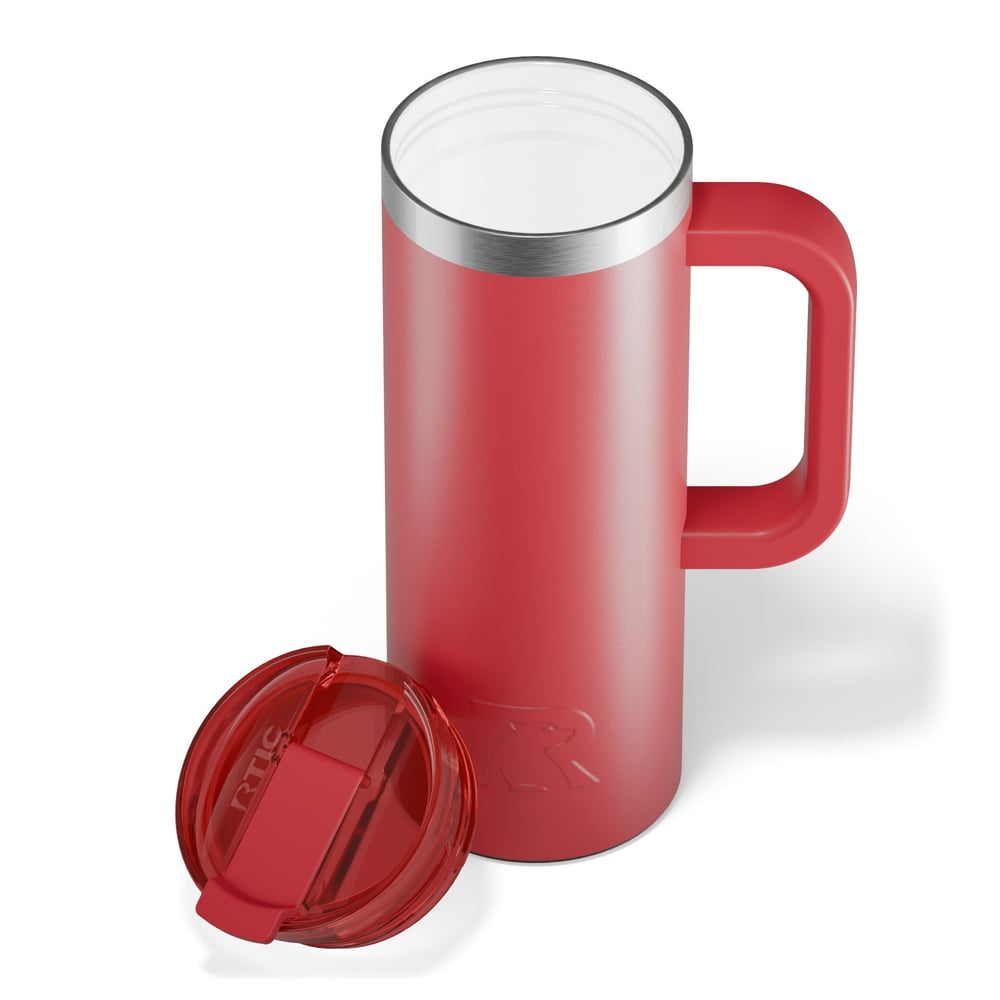 Road Trip Travel Mug Flag Red | Rtic Drinkware|Clearance