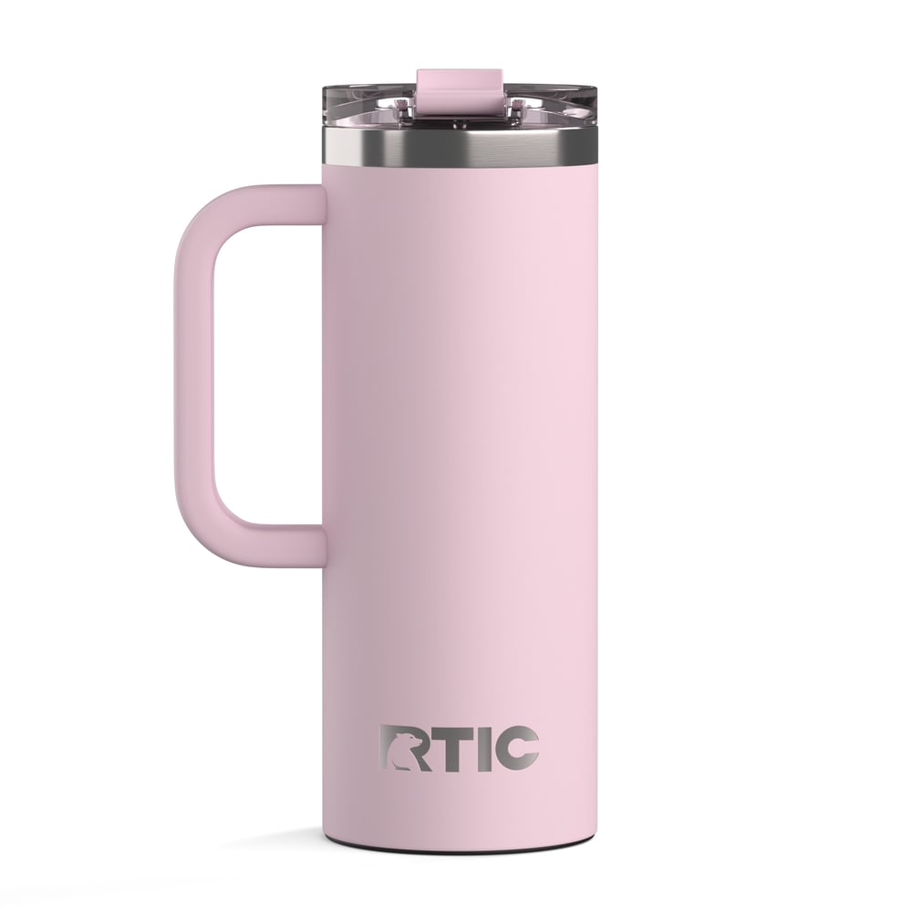 Road Trip Travel Mug Pale Pink | Rtic Drinkware|Clearance
