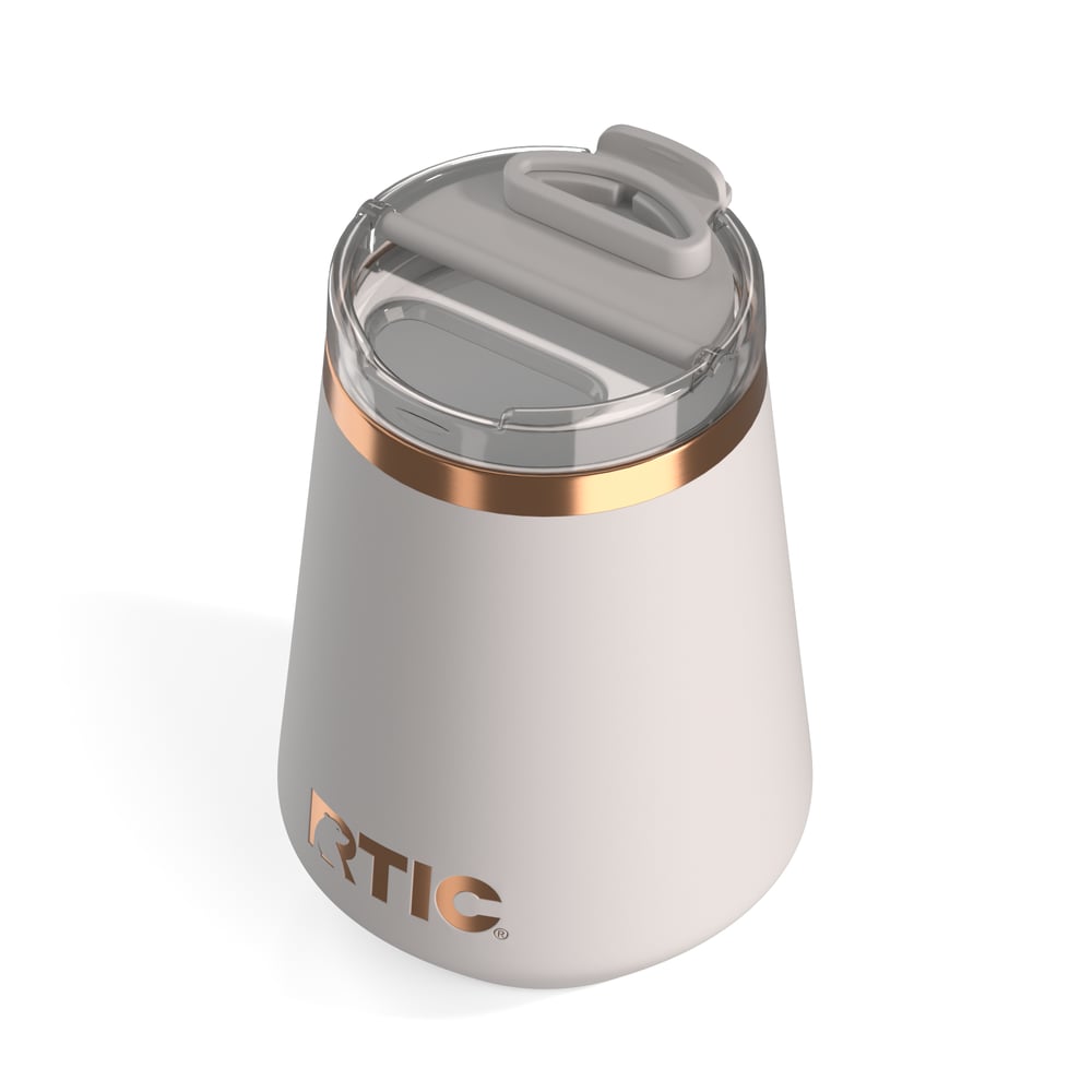 12oz Happy Hour Wine Tumbler Cool Grey | Rtic Drinkware