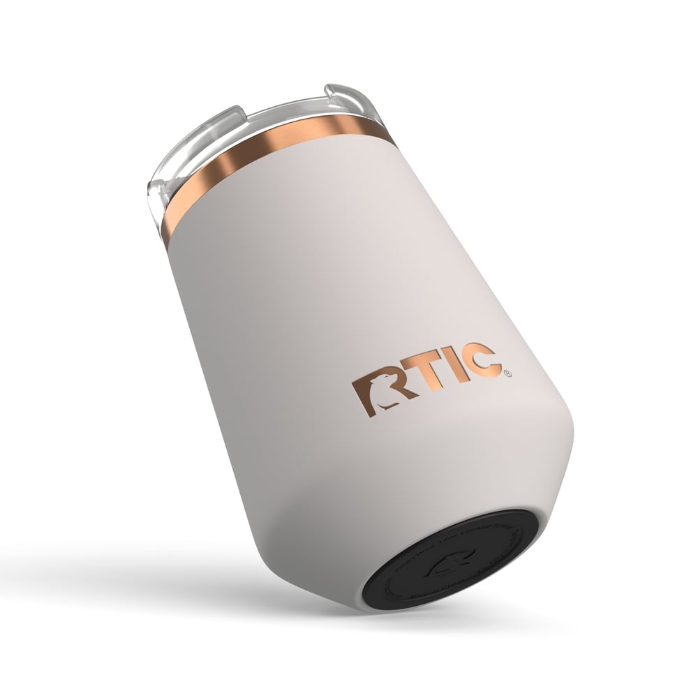 12oz Happy Hour Wine Tumbler Cool Grey | Rtic Drinkware