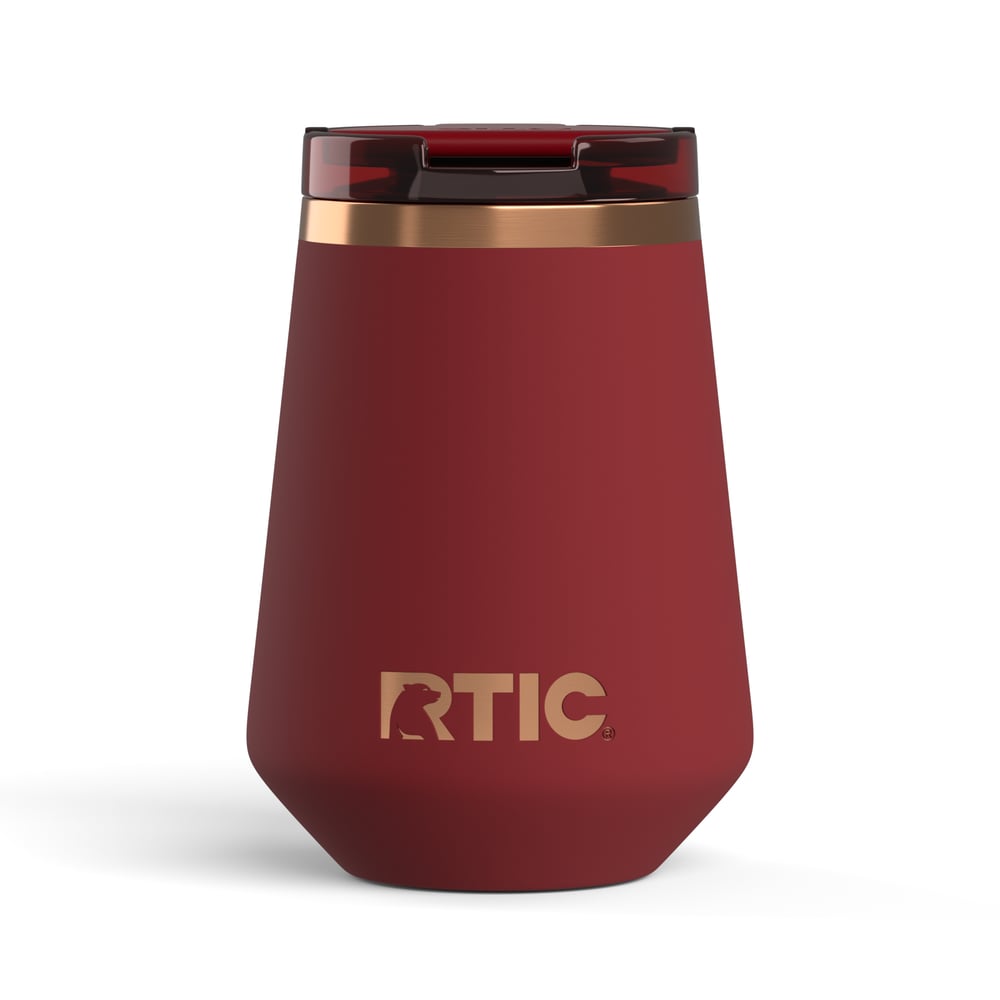12oz Happy Hour Wine Tumbler Black Cherry | Rtic Drinkware