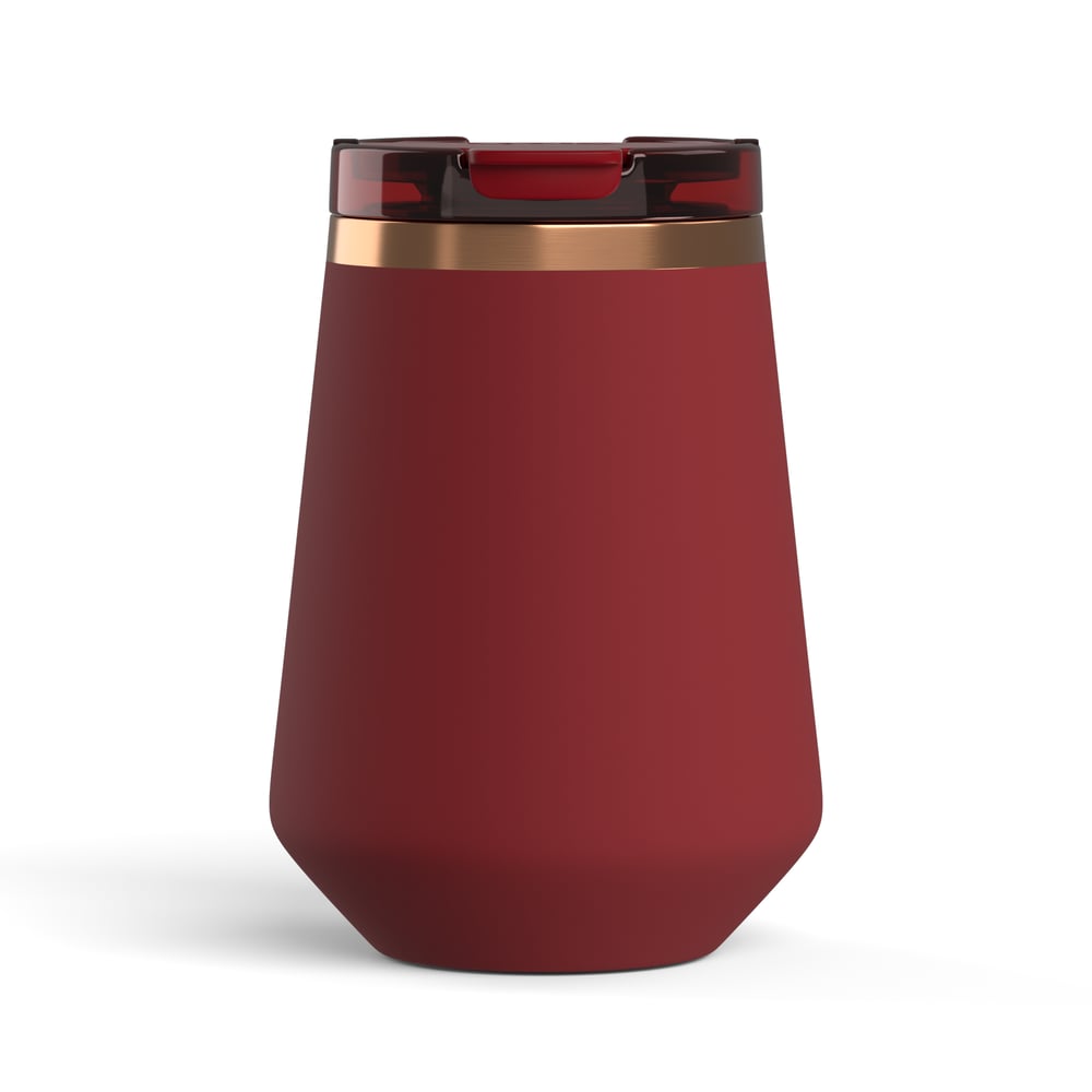 12oz Happy Hour Wine Tumbler Black Cherry | Rtic Drinkware