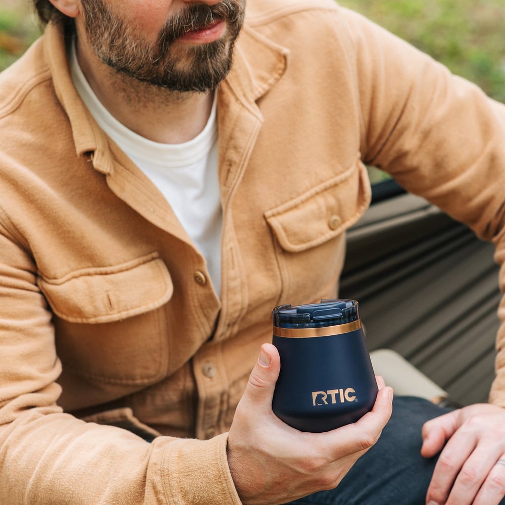 8oz Happy Hour Lowball Tumbler Dark Beach | Rtic Drinkware