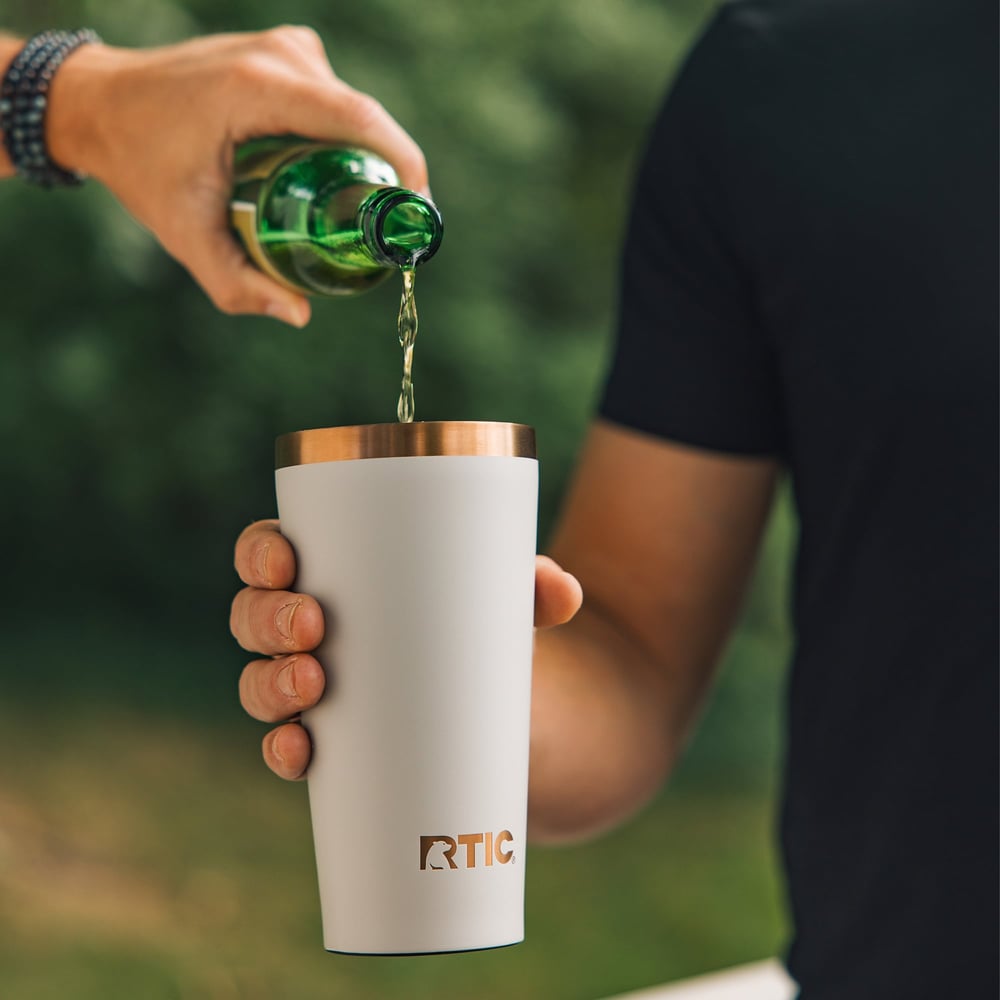 18oz Happy Hour Pint Tumbler Rosewater | Rtic Drinkware