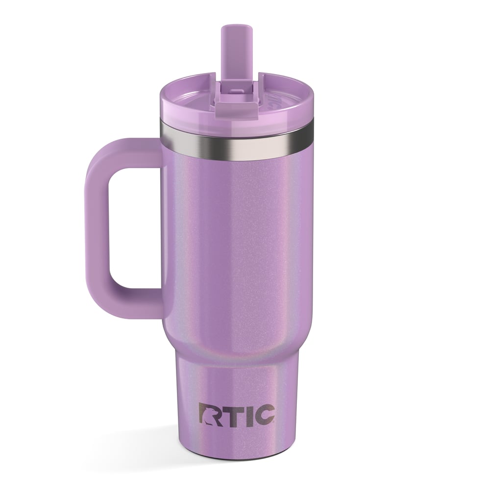 16oz Little Road Trip Tumbler Lavender Glitter | Rtic Drinkware|Gear|Clearance