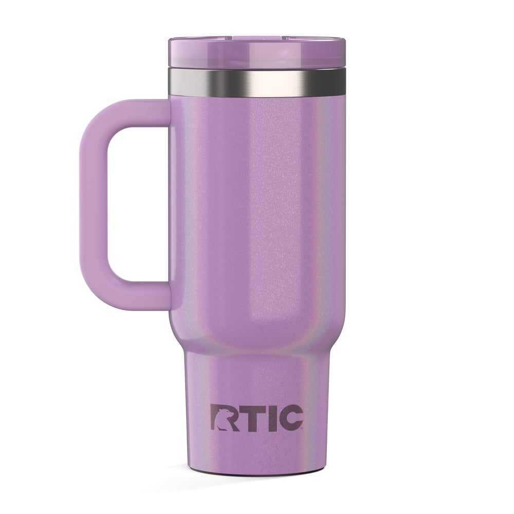 16oz Little Road Trip Tumbler Lavender Glitter | Rtic Drinkware|Gear|Clearance