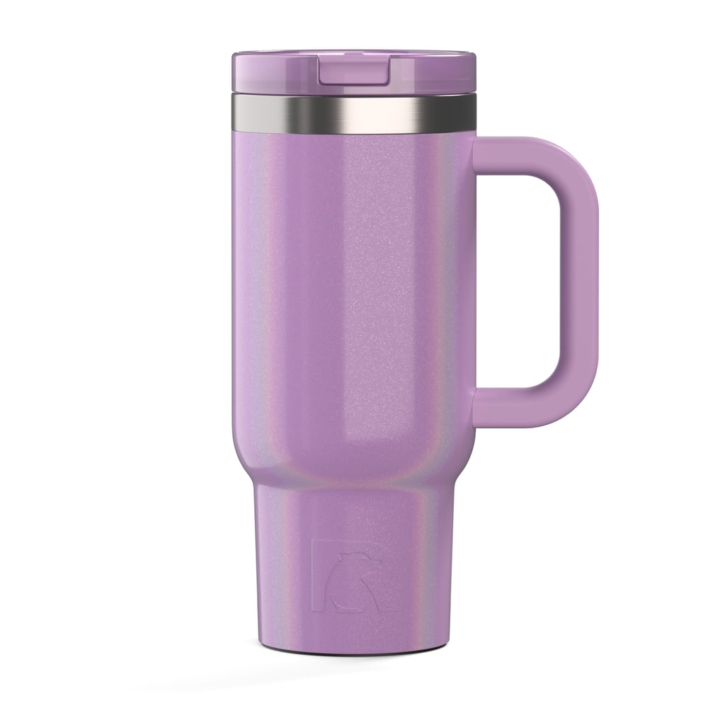 16oz Little Road Trip Tumbler Lavender Glitter | Rtic Drinkware|Gear|Clearance