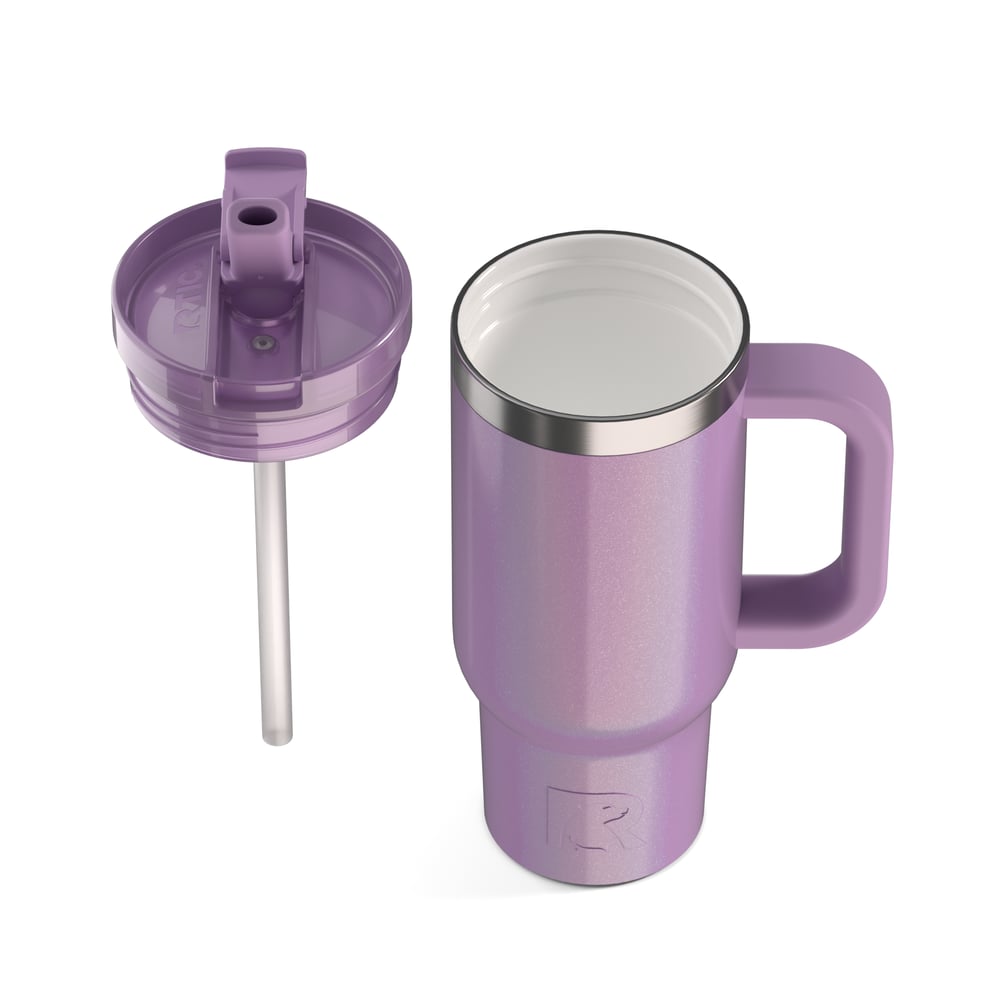 16oz Little Road Trip Tumbler Lavender Glitter | Rtic Drinkware|Gear|Clearance