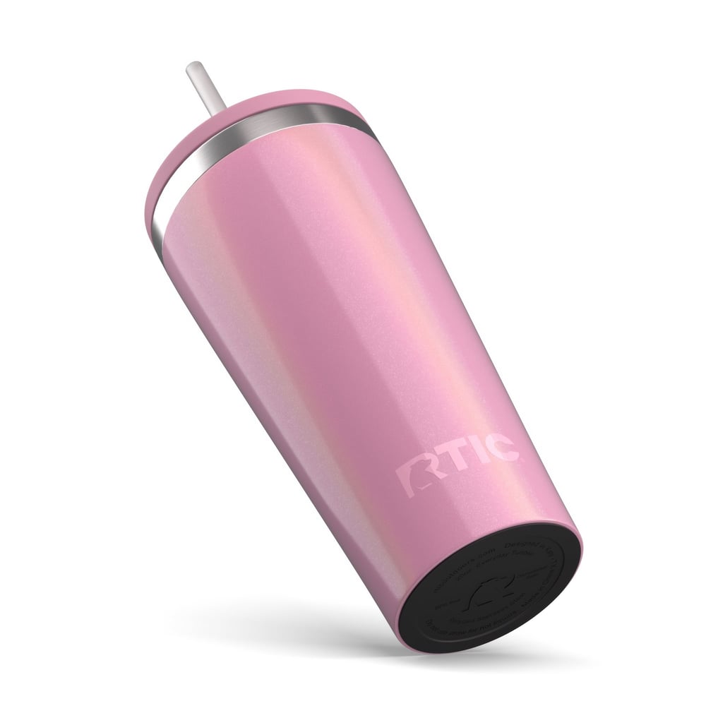 Everyday Tumbler Dusty Rose Glitter | Rtic Drinkware|Clearance