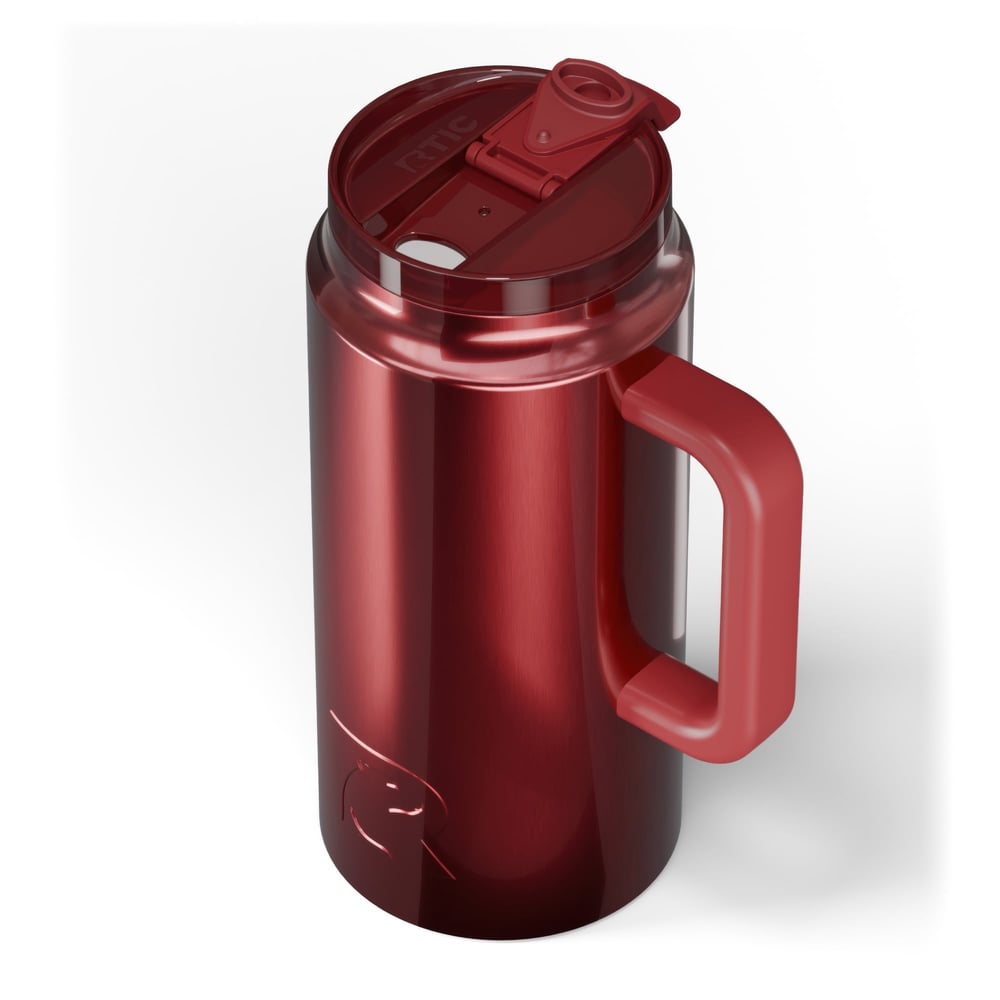64oz Road Trip Tumbler Black Cherry Metallic | Rtic Drinkware|Clearance