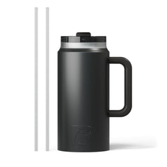 64oz Road Trip Tumbler Black | Rtic Drinkware|Clearance