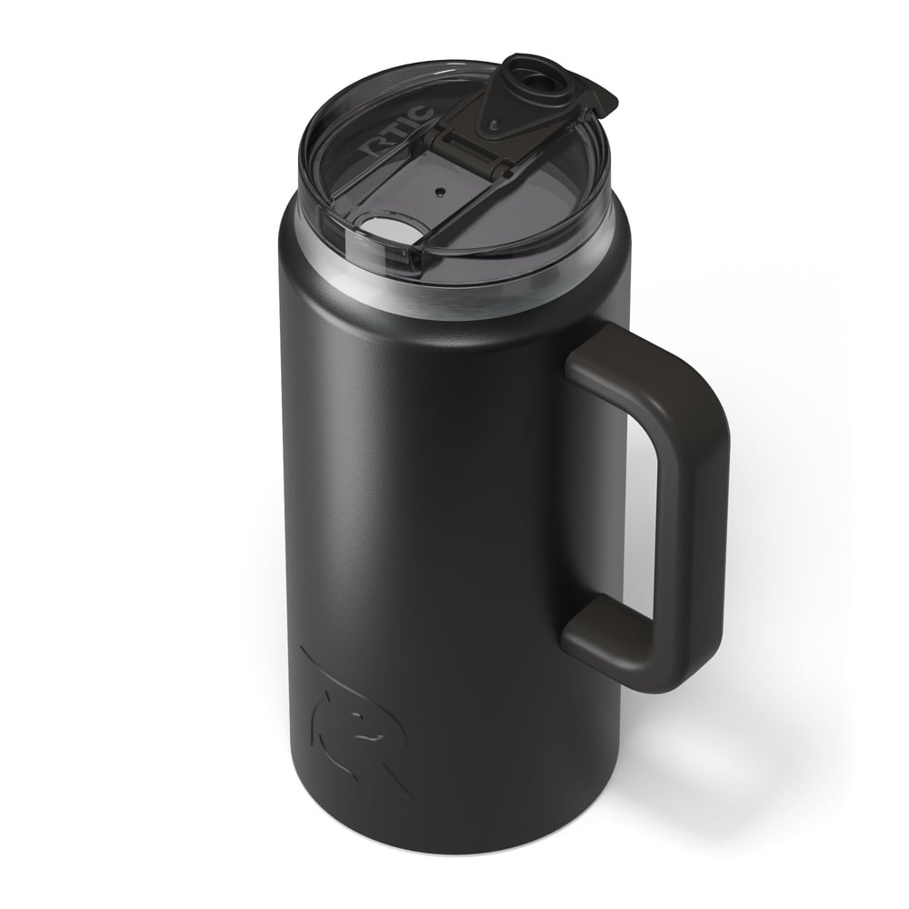 64oz Road Trip Tumbler Black | Rtic Drinkware|Clearance