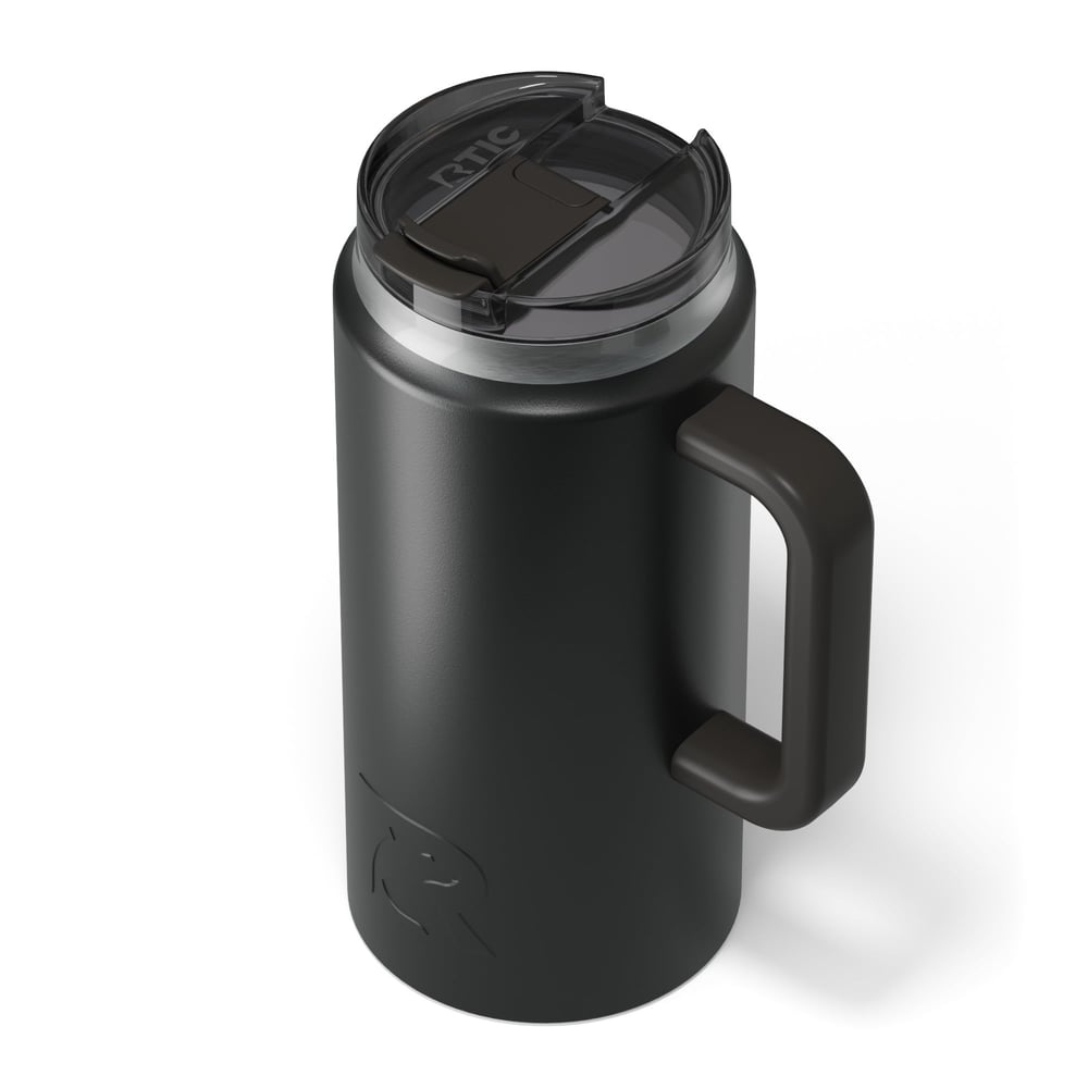 64oz Road Trip Tumbler Black | Rtic Drinkware|Clearance