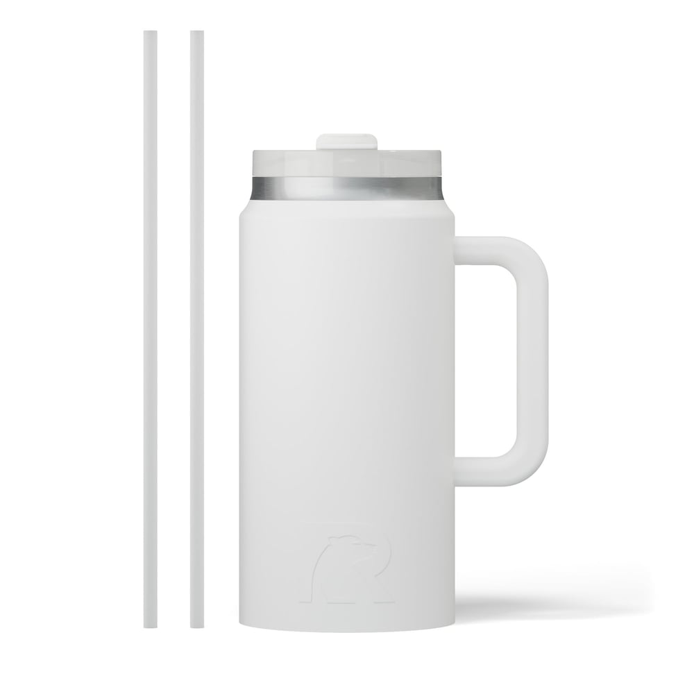 64oz Road Trip Tumbler White | Rtic Drinkware|Clearance