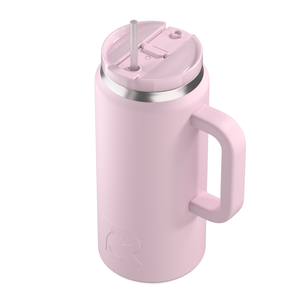 64oz Road Trip Tumbler Pale Pink | Rtic Drinkware|Clearance