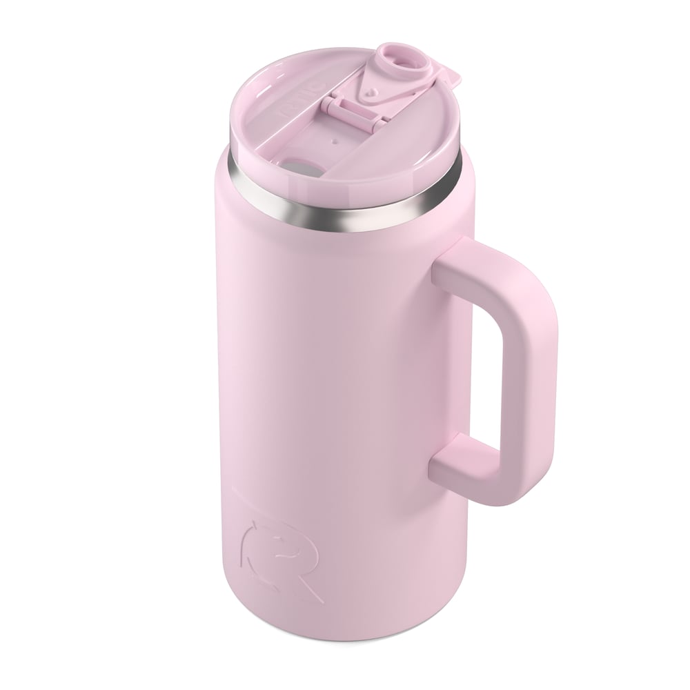 64oz Road Trip Tumbler Pale Pink | Rtic Drinkware|Clearance
