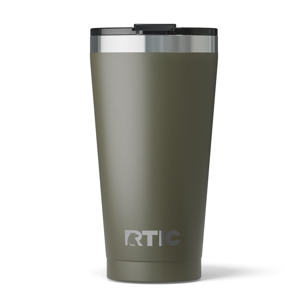 Essential Pint Tumbler Olive | Rtic Drinkware