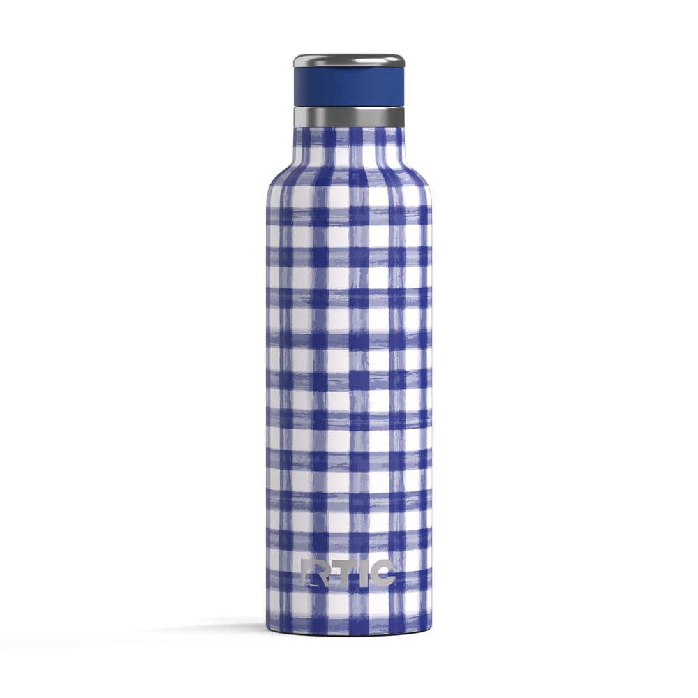 Journey Bottle Cobalt Gingham | Rtic Drinkware|Gear|Clearance