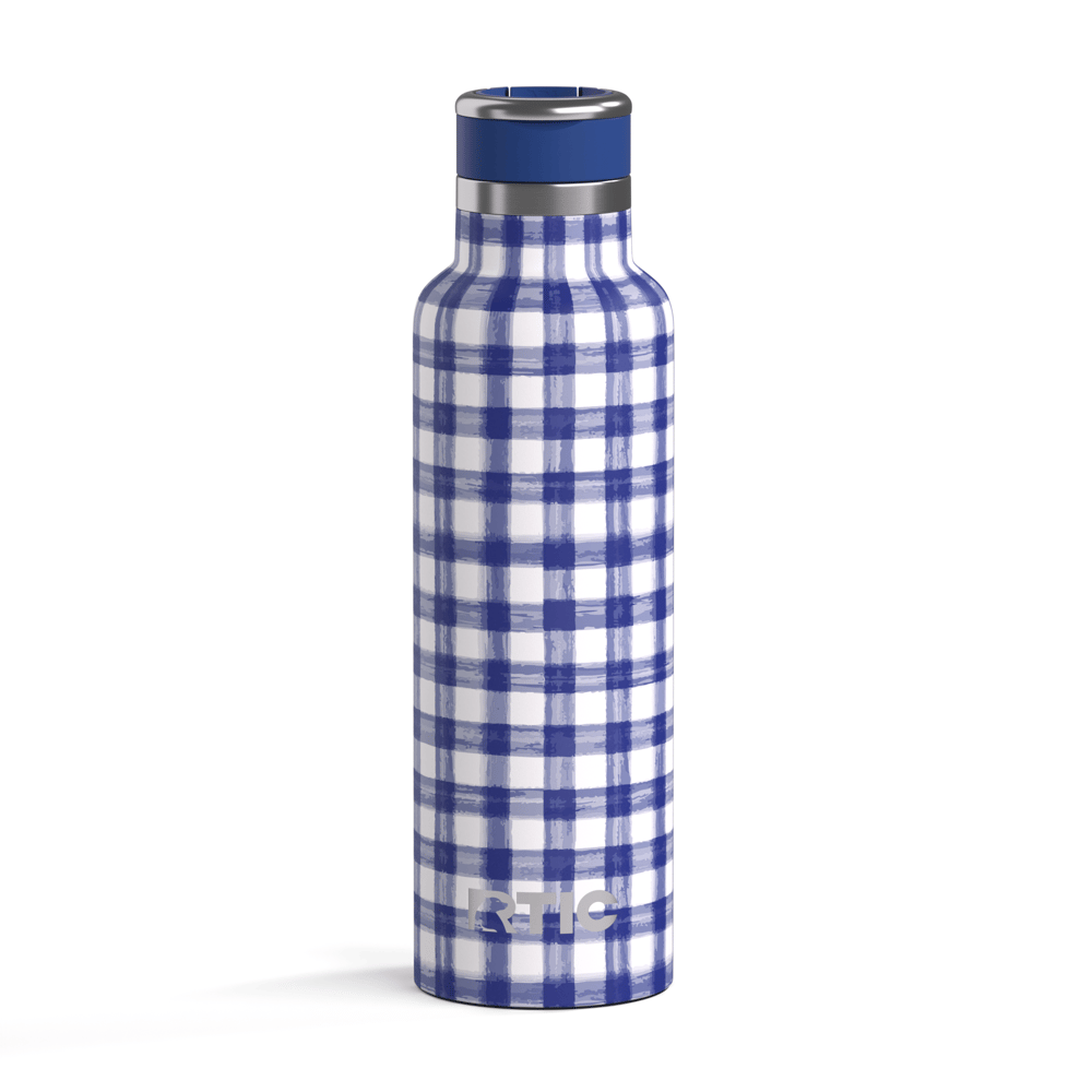 Journey Bottle Cobalt Gingham | Rtic Drinkware|Gear|Clearance