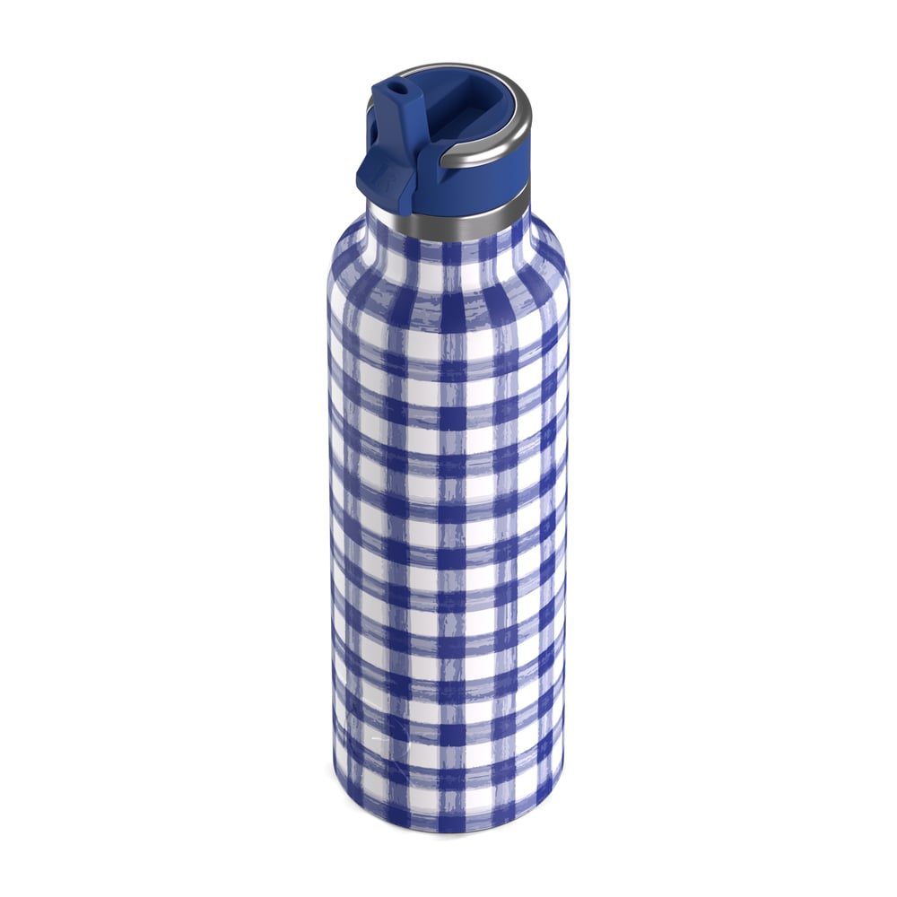 Journey Bottle Cobalt Gingham | Rtic Drinkware|Gear|Clearance