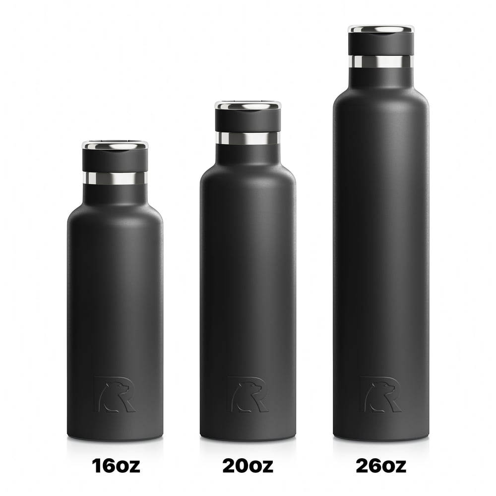 Journey Bottle Black | Rtic Drinkware|Gear|Clearance