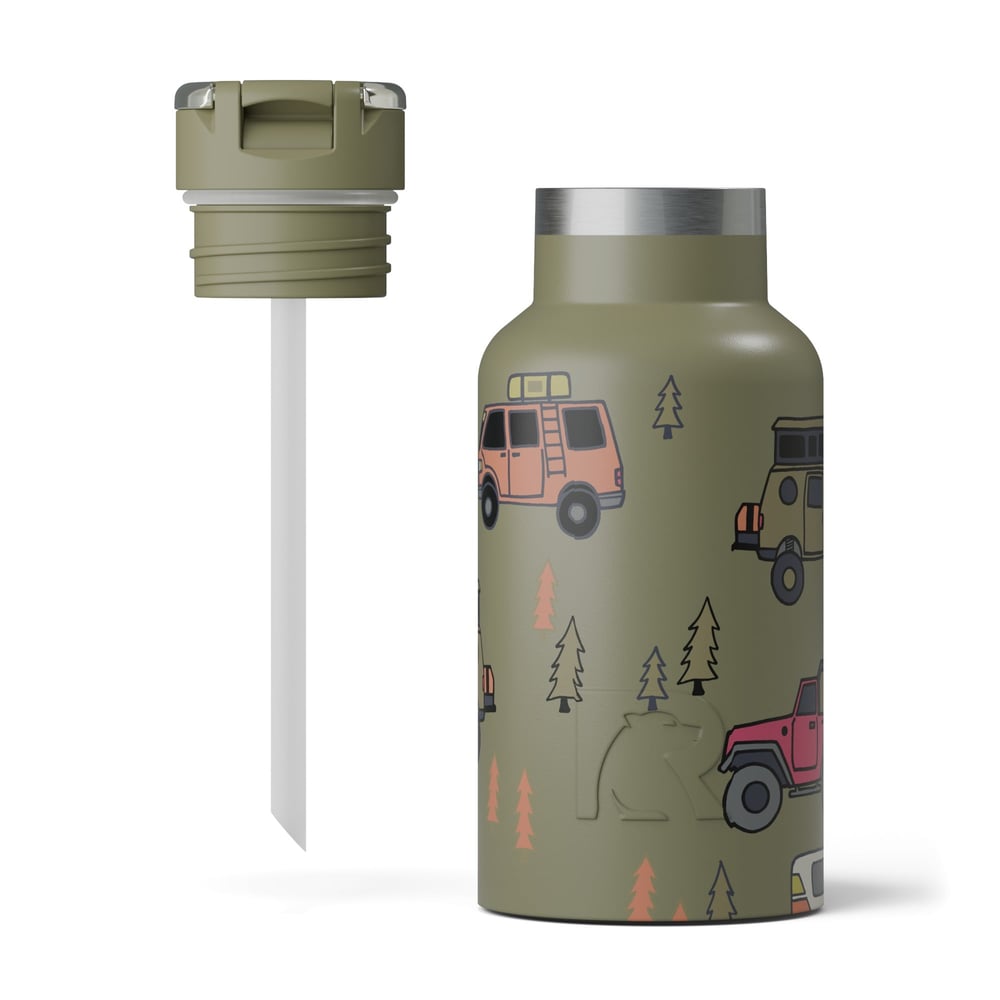12oz Little Journey Bottle Happy Camper | Rtic Drinkware|Gear|Clearance