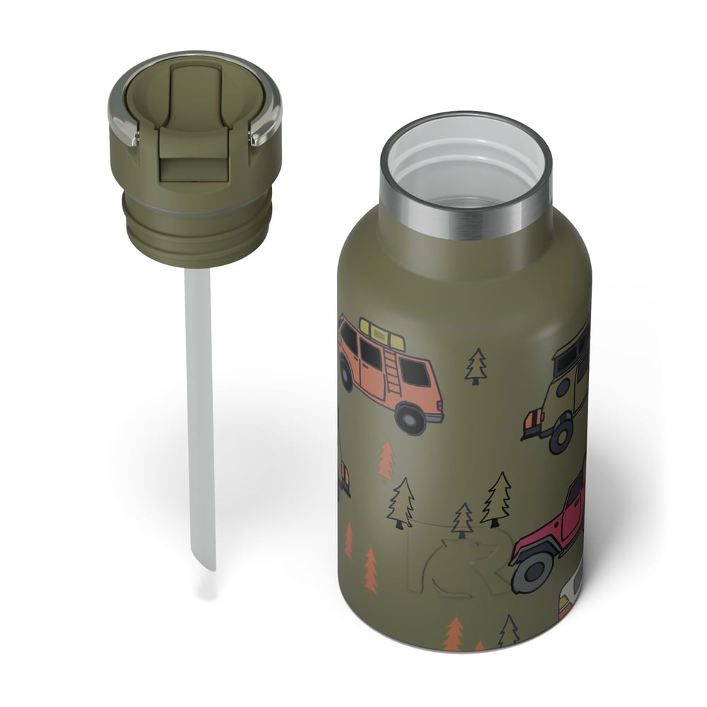12oz Little Journey Bottle Happy Camper | Rtic Drinkware|Gear|Clearance