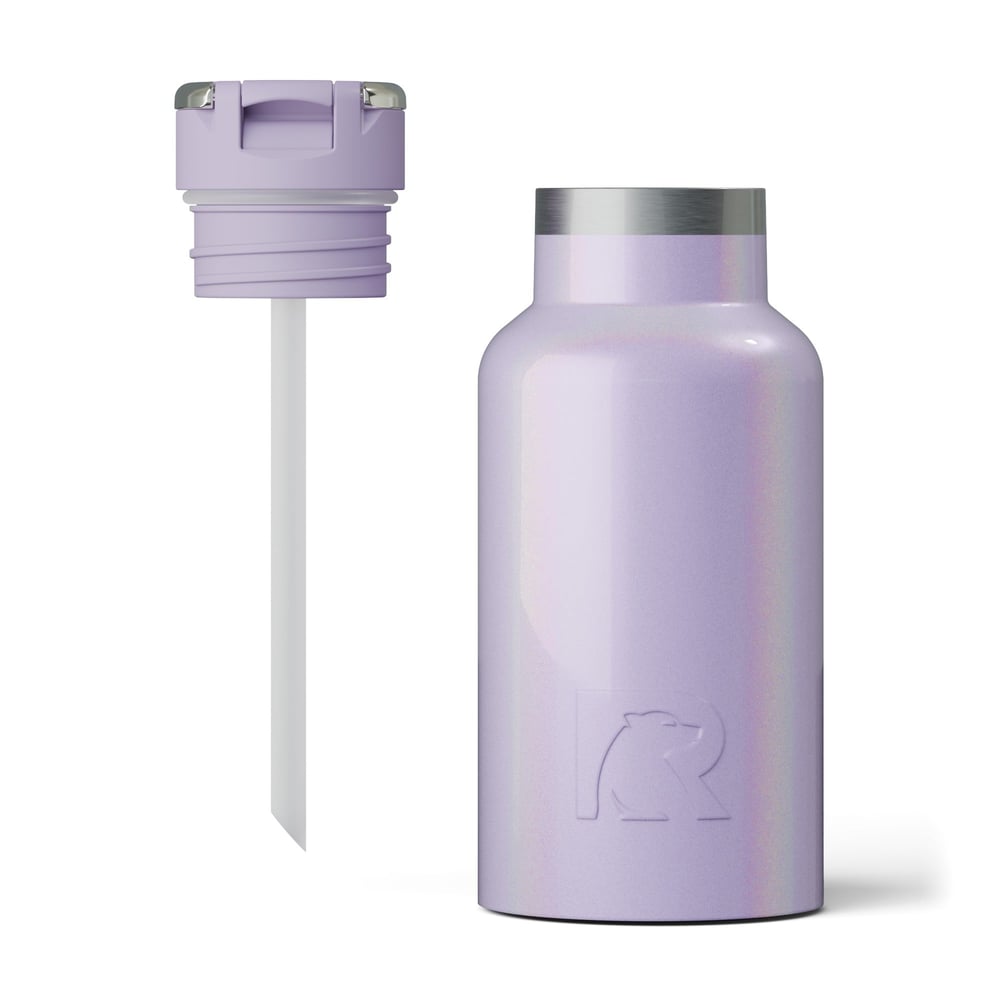 12oz Little Journey Bottle Lavender Glitter | Rtic Drinkware|Gear|Clearance