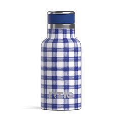 12oz Little Journey Bottle Cobalt Gingham | Rtic Drinkware|Gear|Clearance