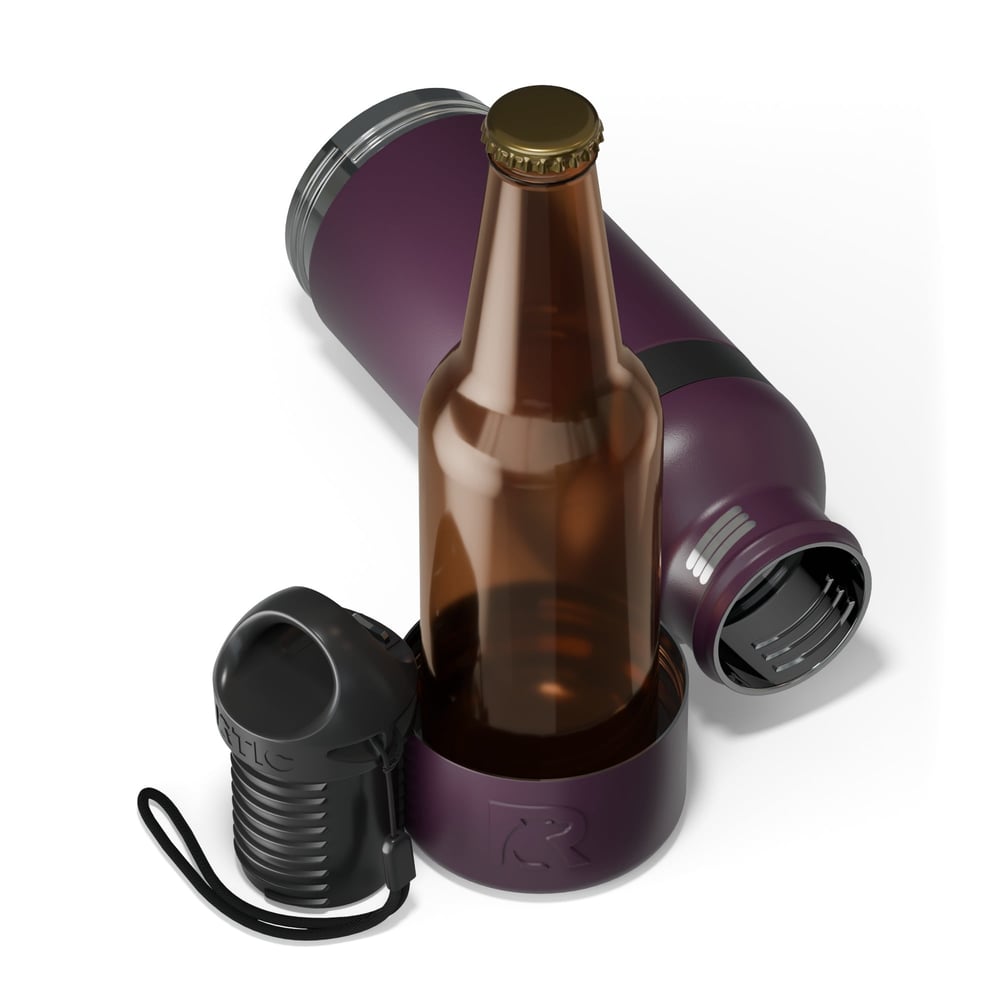 All-in-One Bottle Chiller Plum | Rtic Drinkware