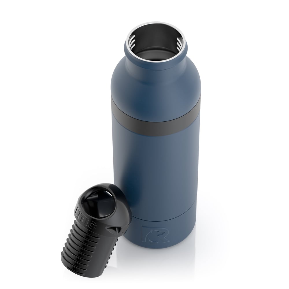 All-in-One Bottle Chiller Navy | Rtic Drinkware