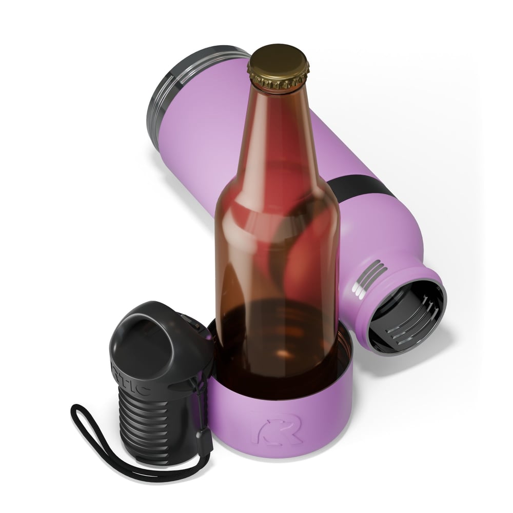 All-in-One Bottle Chiller Lavender | Rtic Drinkware