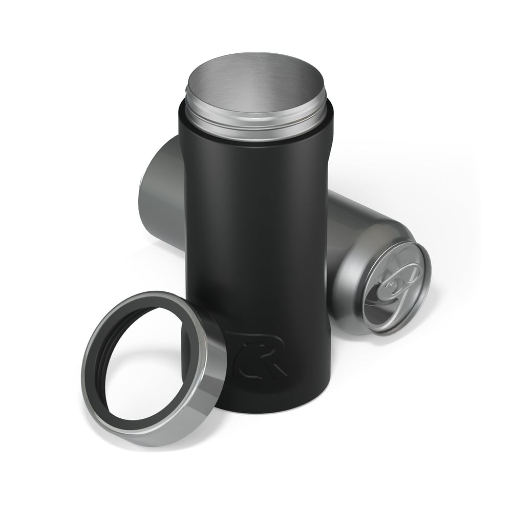 24oz Essential Can Cooler Black | Rtic Drinkware|Clearance