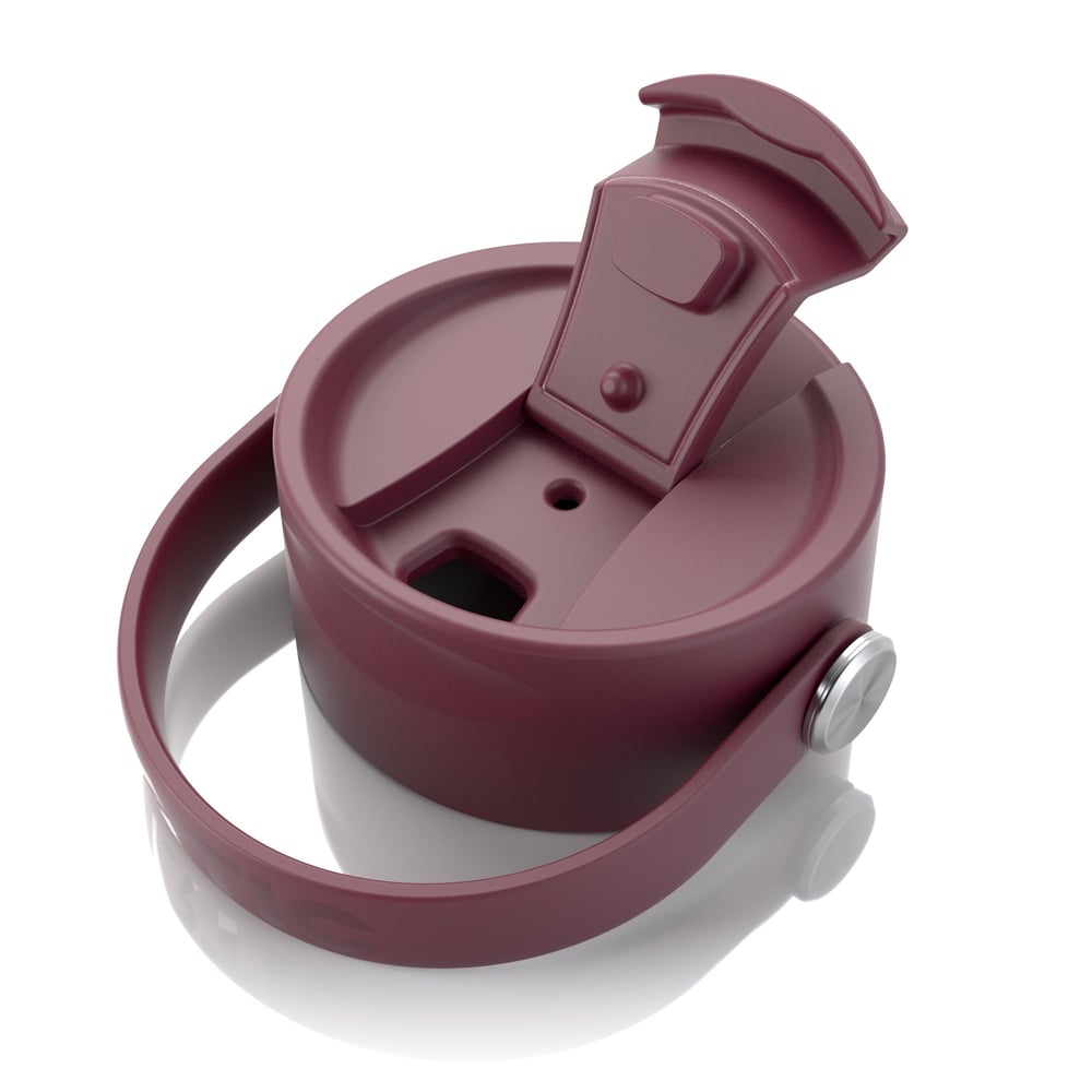 Outback Bottle Lid Maroon | Rtic Drinkware