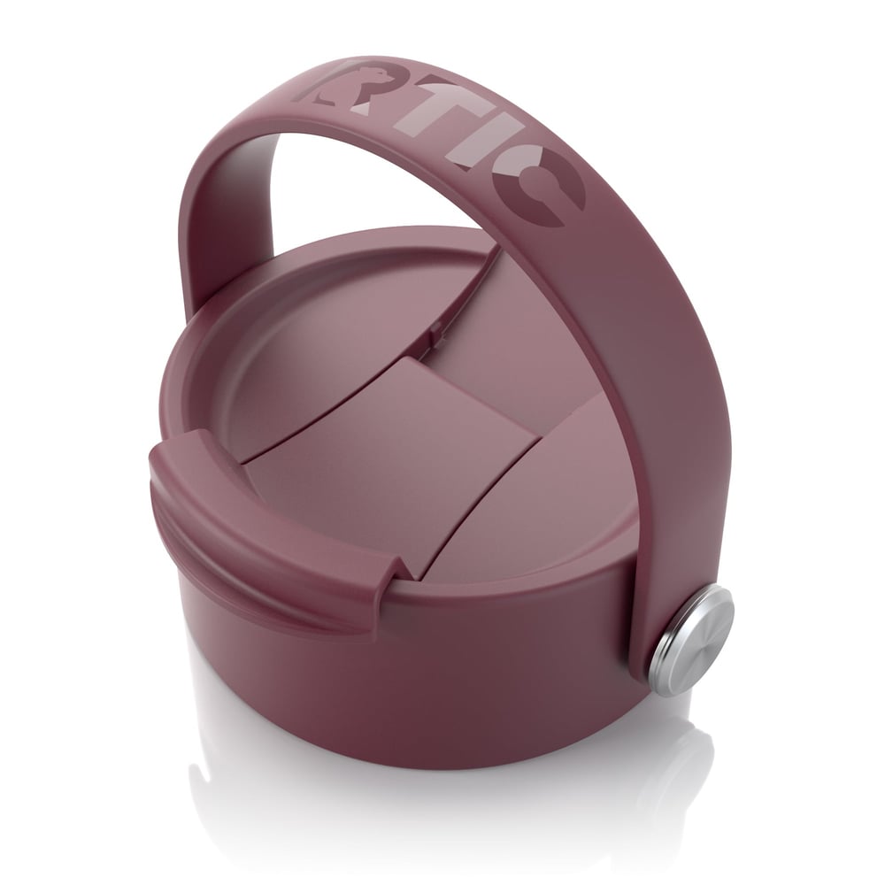 Outback Bottle Lid Maroon | Rtic Drinkware