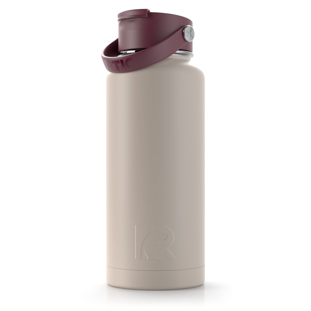 Outback Bottle Lid Maroon | Rtic Drinkware