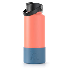 32oz & 40oz Bottle Boot Slate Blue | Rtic Drinkware