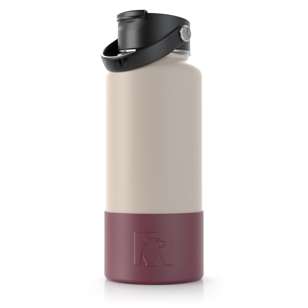 32oz & 40oz Bottle Boot Maroon | Rtic Drinkware