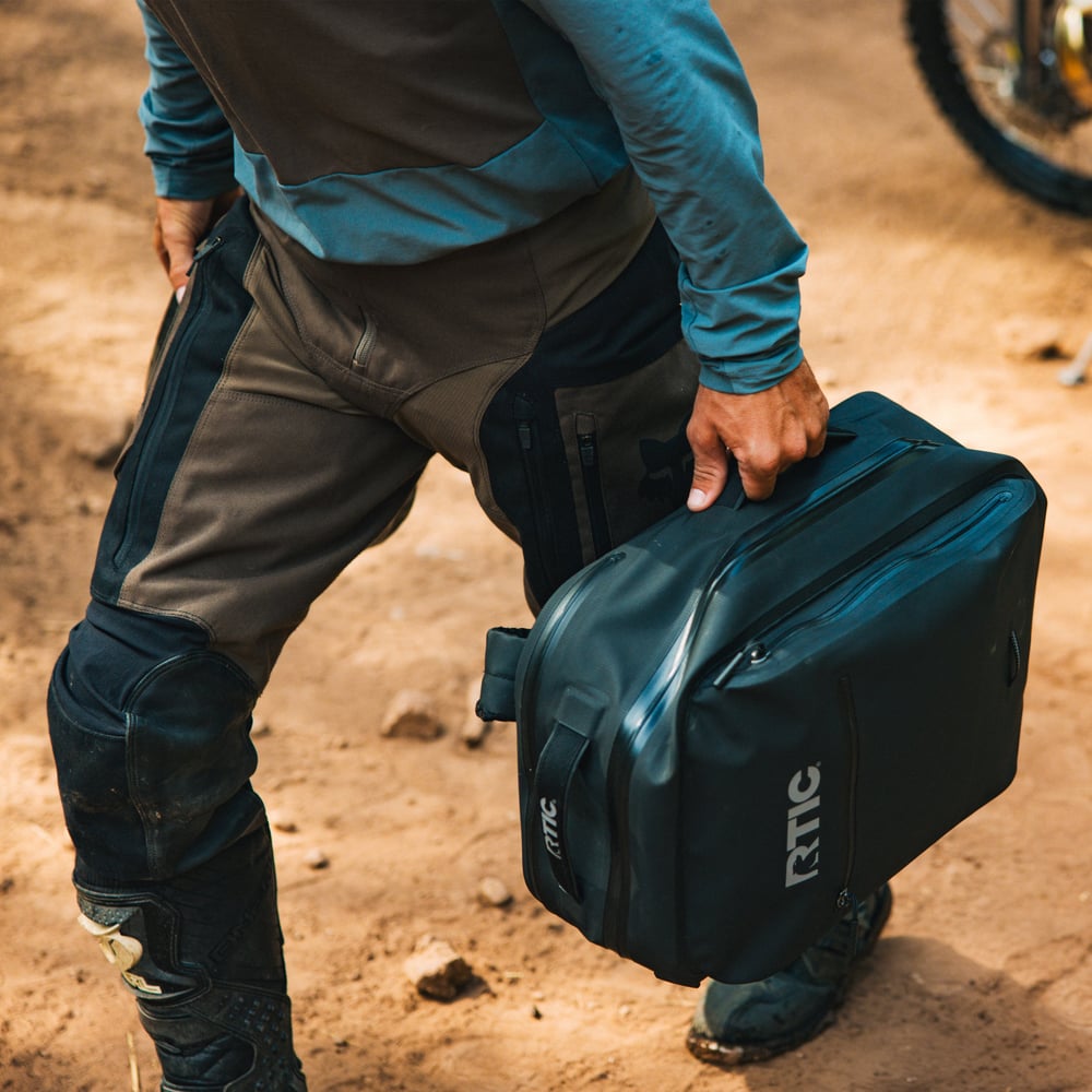 Ultra-Dry Backpack Olive & Orange | Rtic Bags