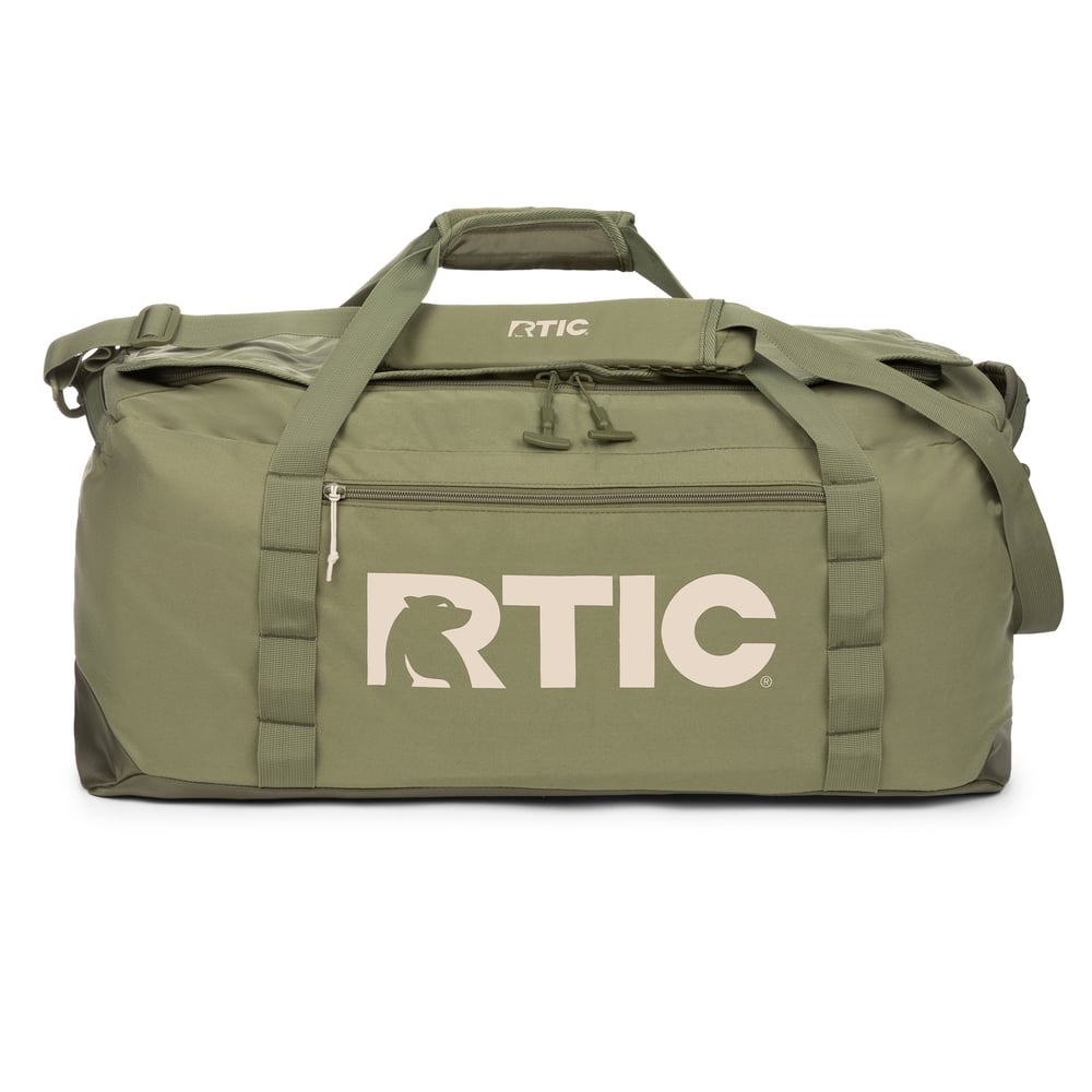 Road Trip Duffle Bag Olive & Beach | Rtic Bags|Clearance