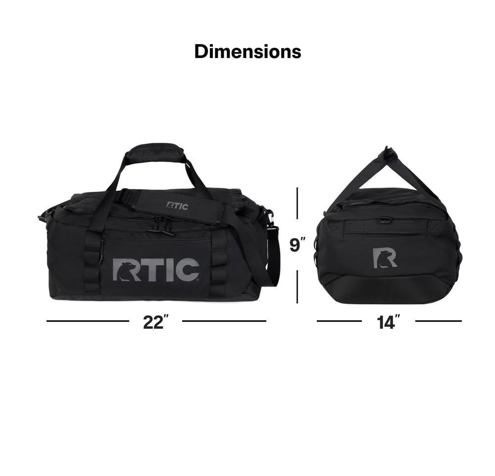 Road Trip Duffle Bag Olive & Beach | Rtic Bags|Clearance