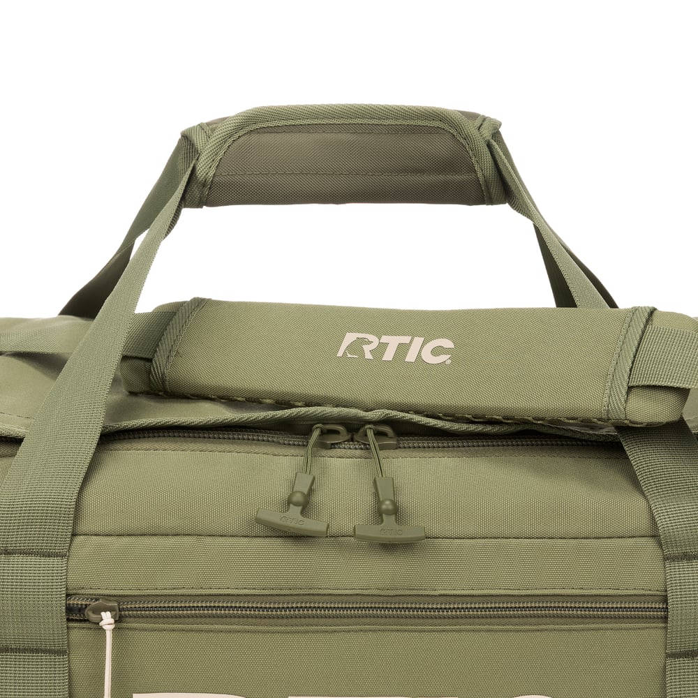 Road Trip Duffle Bag Olive & Beach | Rtic Bags