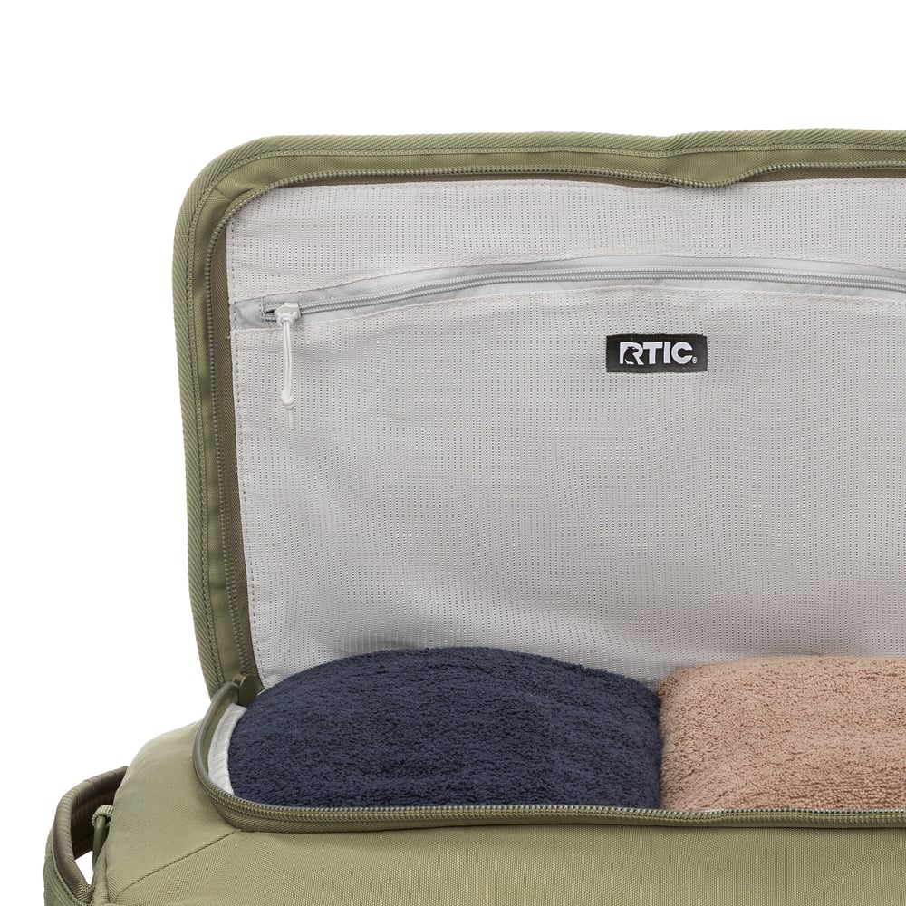 Road Trip Duffle Bag Olive & Beach | Rtic Bags