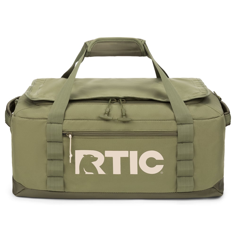 Road Trip Duffle Bag Olive & Beach | Rtic Bags