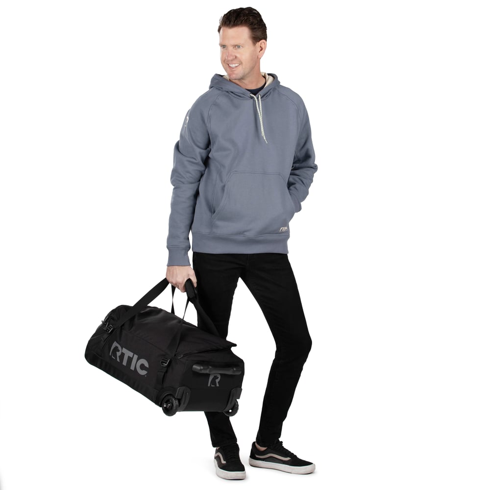 Road Trip Rolling Duffle Bag Black | Rtic Bags|Clearance
