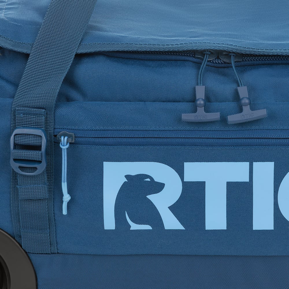 Road Trip Rolling Duffle Bag Navy & Denim | Rtic Bags|Clearance