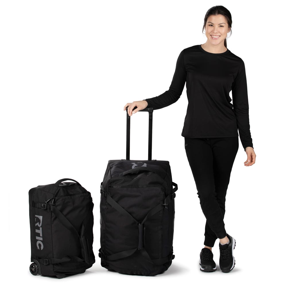 Road Trip Rolling Duffle Bag Navy & Denim | Rtic Bags|Clearance