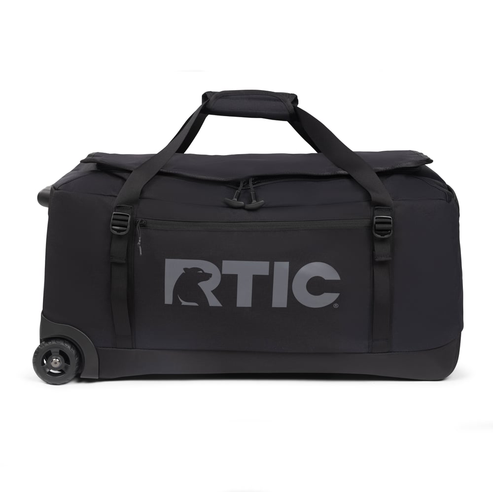 Road Trip Rolling Duffle Bag Black | Rtic Bags|Clearance