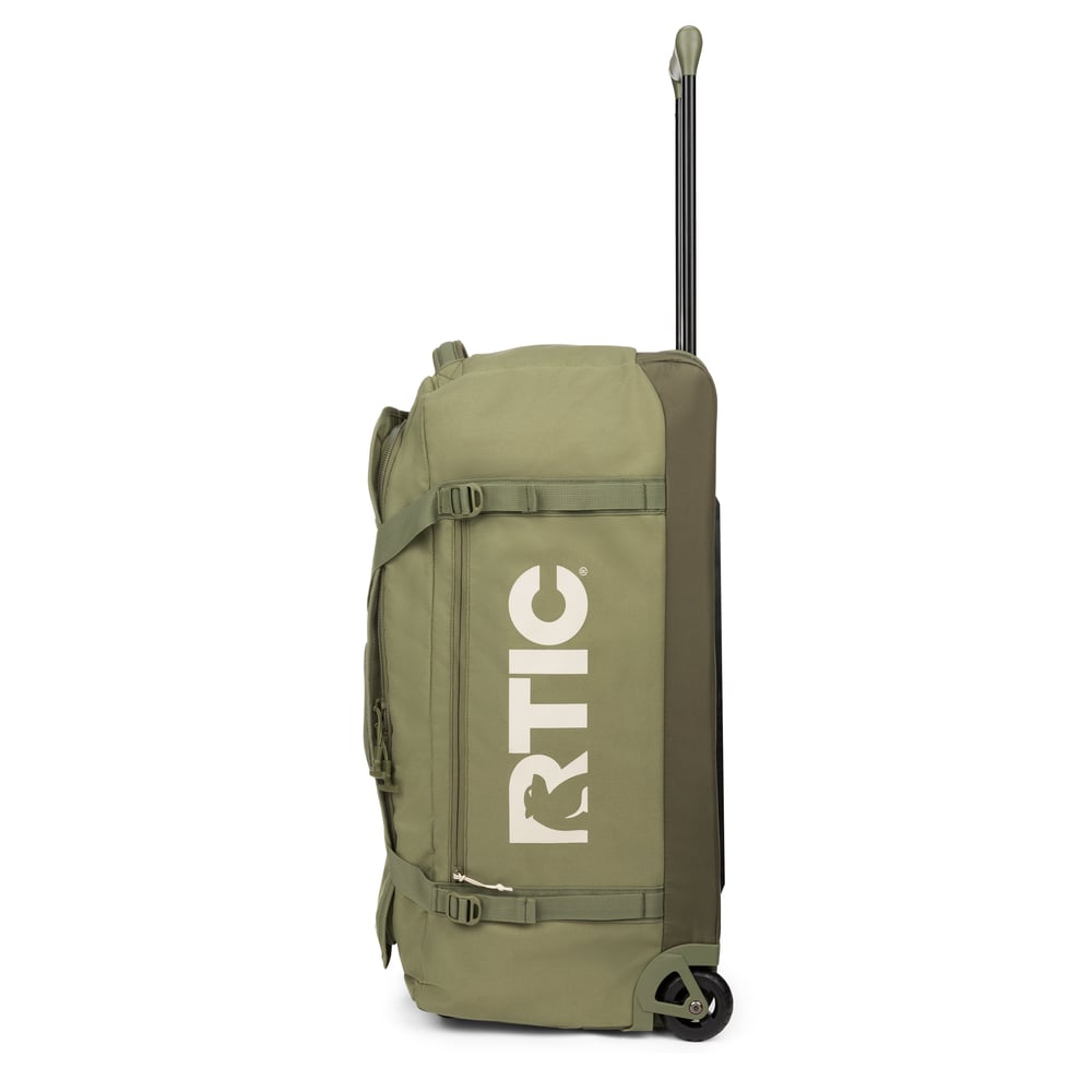 Road Trip Rolling Duffle Bag Olive & Beach | Rtic Bags|Clearance